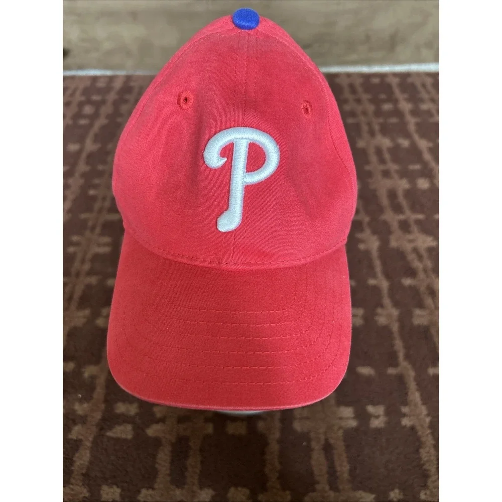 Philadelphia Phillies MLB Red Youth Elastic Baseball Hat